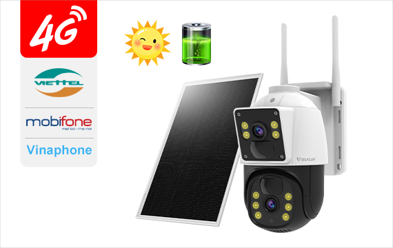 4G Camera ống kính kép BG66DR