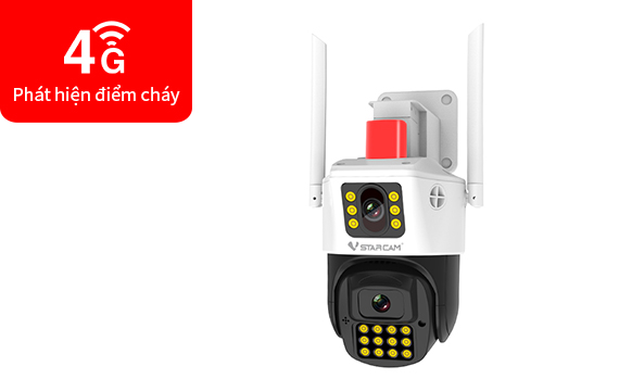 Camera phát hiện cháy 4G FG663DR